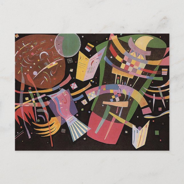 Composition X by Vassily Kandinsky Postcard (Front)