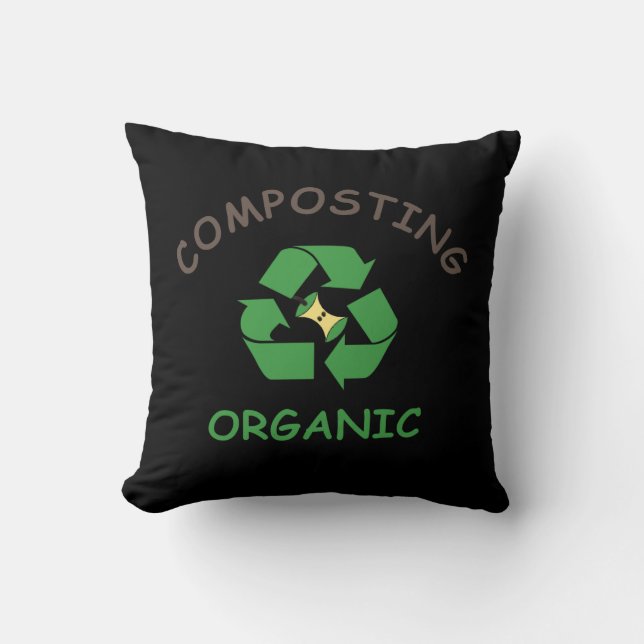 compost composting composter organic farming cushion (Front)