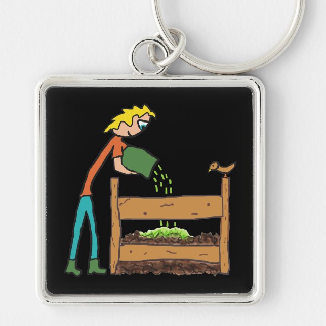 Composting Key Ring (Front)