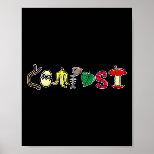 Composting Recycling Earth Day Compost Recycle Poster