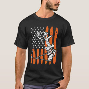 Compound Bow Archer Usa Archery T-Shirt