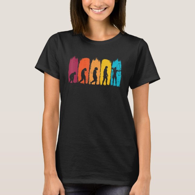 Compound Bow Deer Hunting Hunt Archery Hunter Arch T-Shirt (Front)