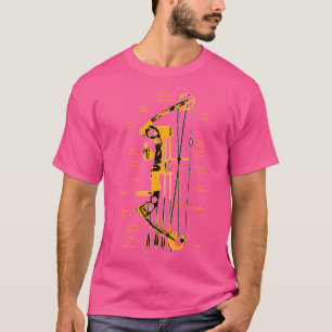 Compound Bow Hunting Outdoors Archery Compound Bow T-Shirt