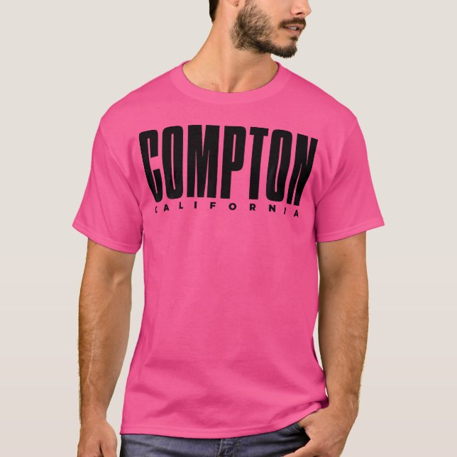 Compton California - Hood Hip Hop T-Shirt (Front)