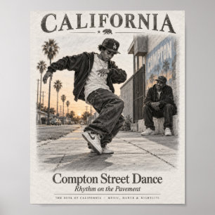 Compton Street Dance Poster
