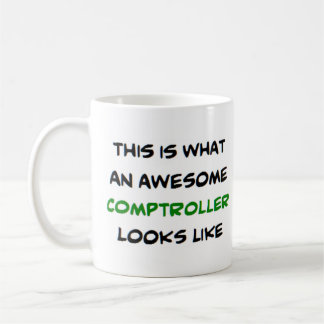 comptroller, awesome coffee mug