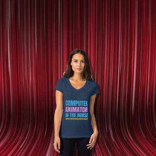 computer animator in the house T-Shirt