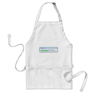 Computer based cooking standard apron