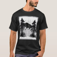 Computer Binary Code Programmer Forest Landscape