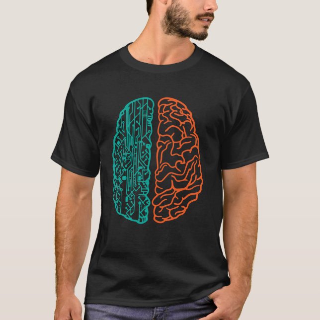 Computer Binary Code Programmer - Software Develop T-Shirt (Front)