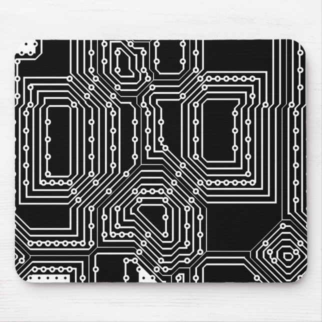 Computer board pattern mouse mat (Front)