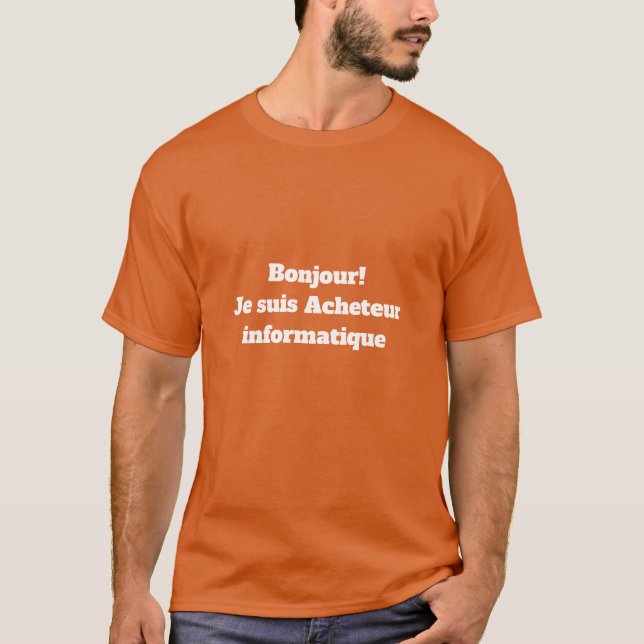Computer Buyer T-Shirt (Front)