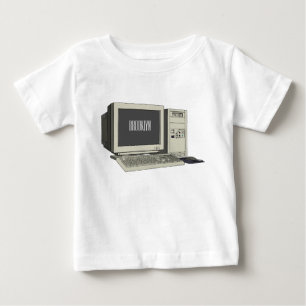 Computer cartoon illustration  baby T-Shirt