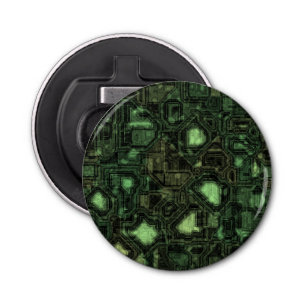Computer circuit background bottle opener