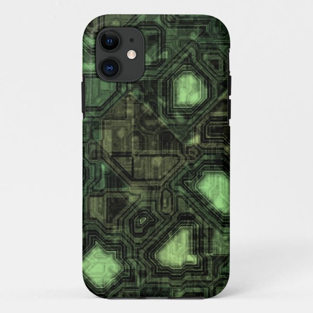 Computer circuit background Case-Mate iPhone case (Back)