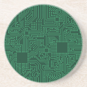 Computer circuit board coaster