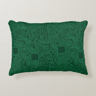 Computer circuit board decorative cushion