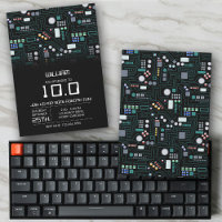 Computer Circuit Board Kids Robotic Birthday Party