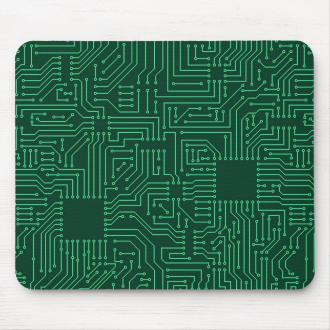 Computer circuit board mouse mat (Front)