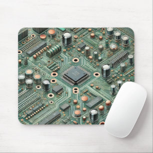 Computer Circuit Board Mouse Mat