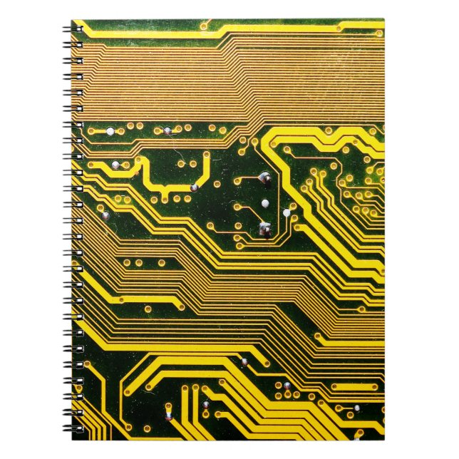 computer circuit boardtelecommunication,abstract,a notebook (Front)