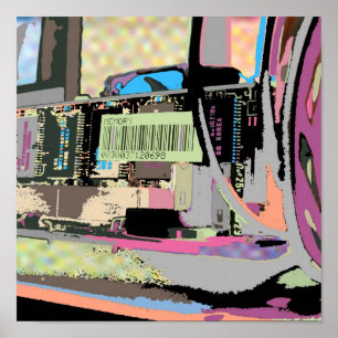 computer circuit poster