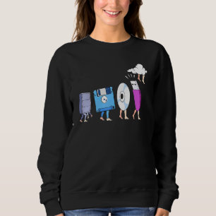 Computer Cloud Evolution Programmer Engineer Devel Sweatshirt