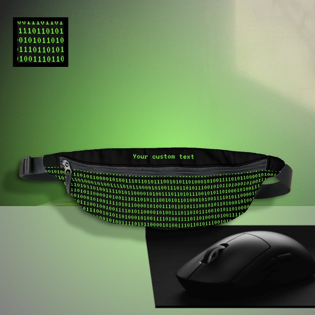 Computer Code for IT nerds, geeks and coding pros Bum Bags (Creator Uploaded)