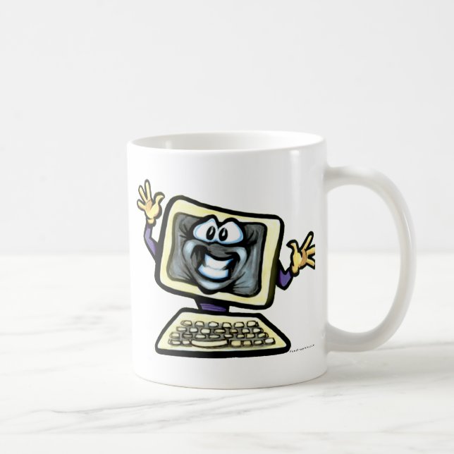 Computer Coffee Mug (Right)