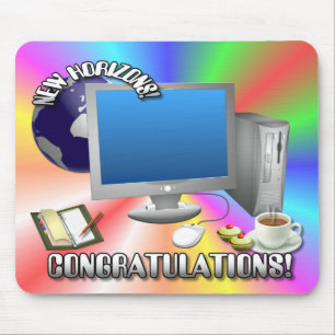 COMPUTER CONGRATS ~ Mousepad