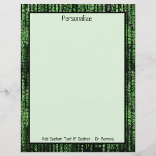 Computer Data Matrix Program Personalised