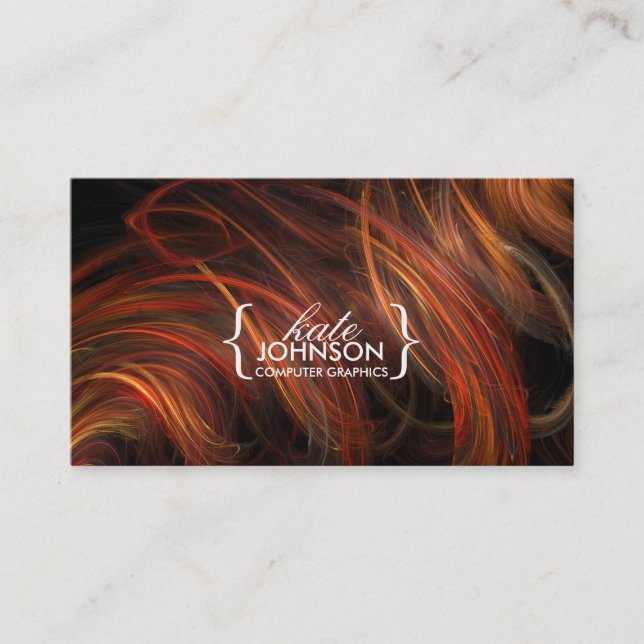 Computer Design Business Card (Front)