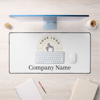 Computer Desk Mat - Custom (add text/logo) 