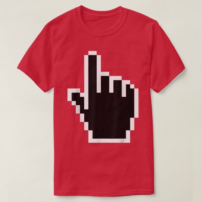 Computer Desktop PC Icon Science Tech Cool Novelty T-Shirt (Design Front)