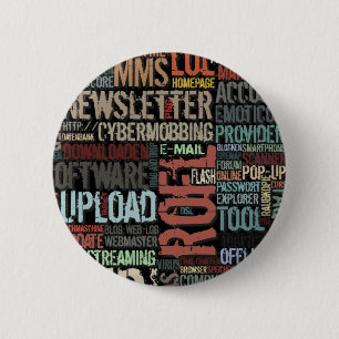 Computer Dictionary in Colours Button