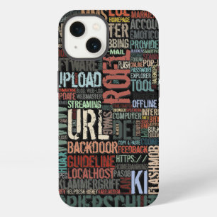 Computer Dictionary in Colours iPhone 13 Case