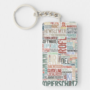 Computer Dictionary in Colours Key Ring