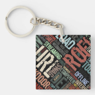 Computer Dictionary in Colours Keychain