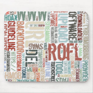 Computer Dictionary in Colours Mouse Mat