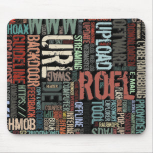 Computer Dictionary in Colours Mouse Pad
