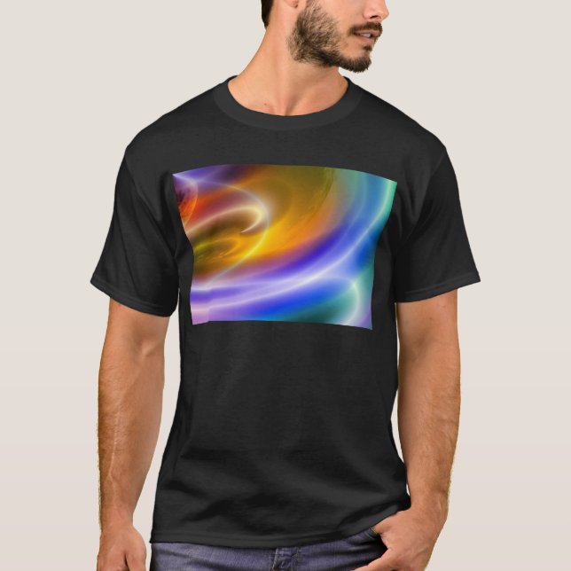 Computer Digital Abstract T-Shirt (Front)