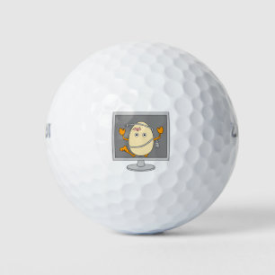 Computer Egghead Golf Balls