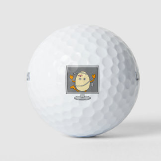 Computer Egghead Golf Balls