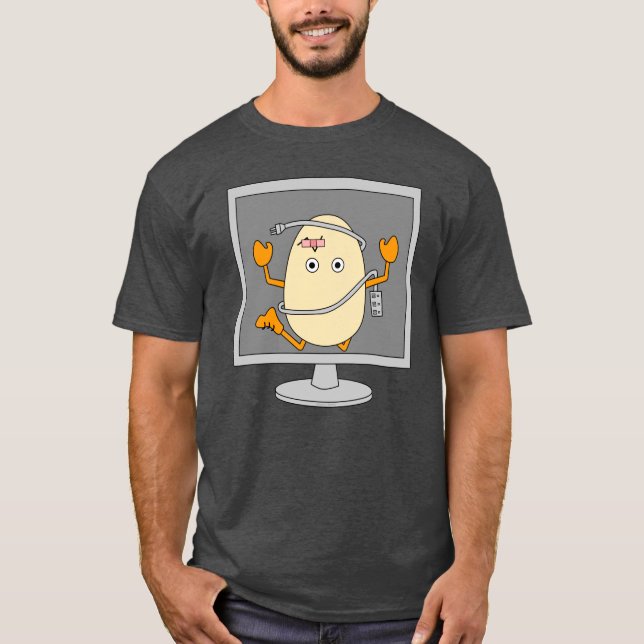 Computer Egghead T-Shirt (Front)