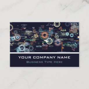 Computer Electronic Graphics Business Card
