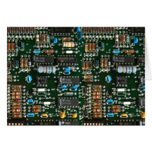 Computer Electronics Printed Circuit Board Image