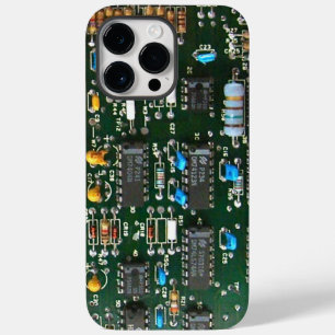 Computer Electronics Printed Circuit Board Image Case-Mate iPhone 14 Pro Max Case