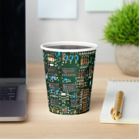 Computer Electronics Printed Circuit Board Image