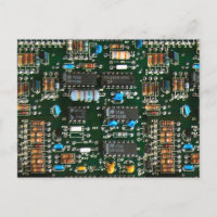 Computer Electronics Printed Circuit Board Image