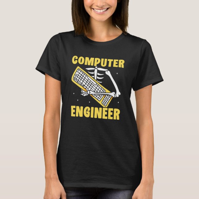 Computer Engineer Coding Coder Programming Program T-Shirt (Front)